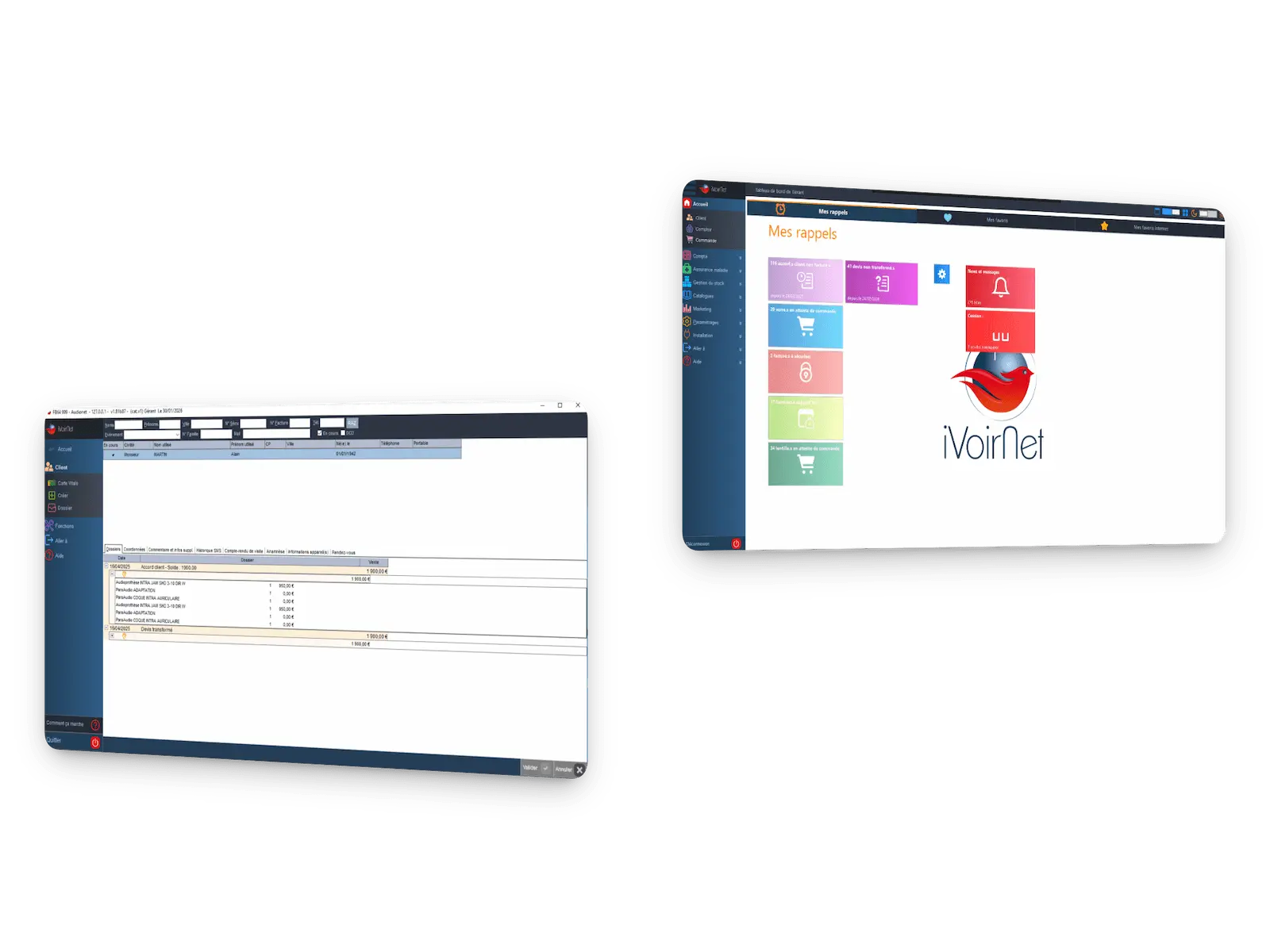 Audionet — logiciel audioprothésiste