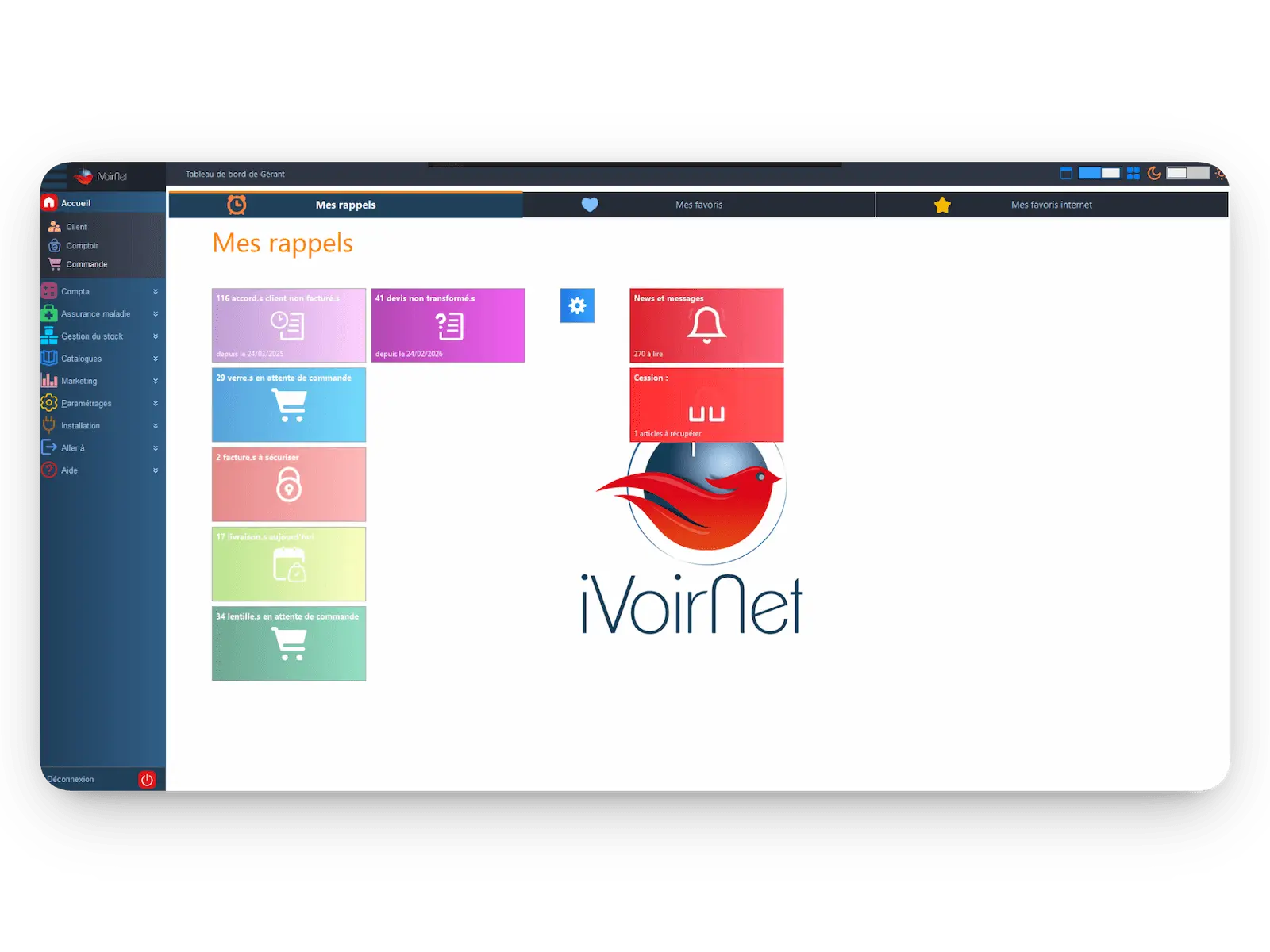 Logiciel iVoirNet SESAM-Vitale